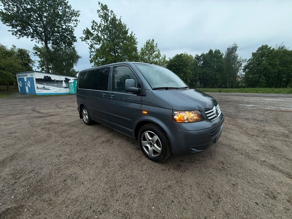 Volkswagen Multivan Volkswagen Multivan T5 2.5d 174KM • Navi • Klima  • Zadbany