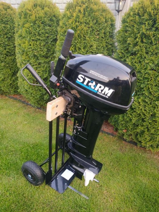 Silnik zaburtowy Storm  13,5KM z manetką i linia paliwową