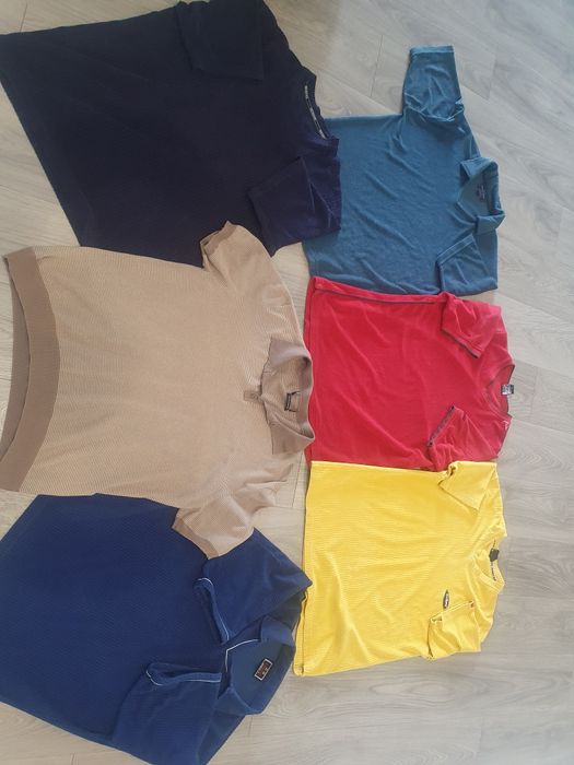 Zestaw bluzek męskich frotta xl różne kolory