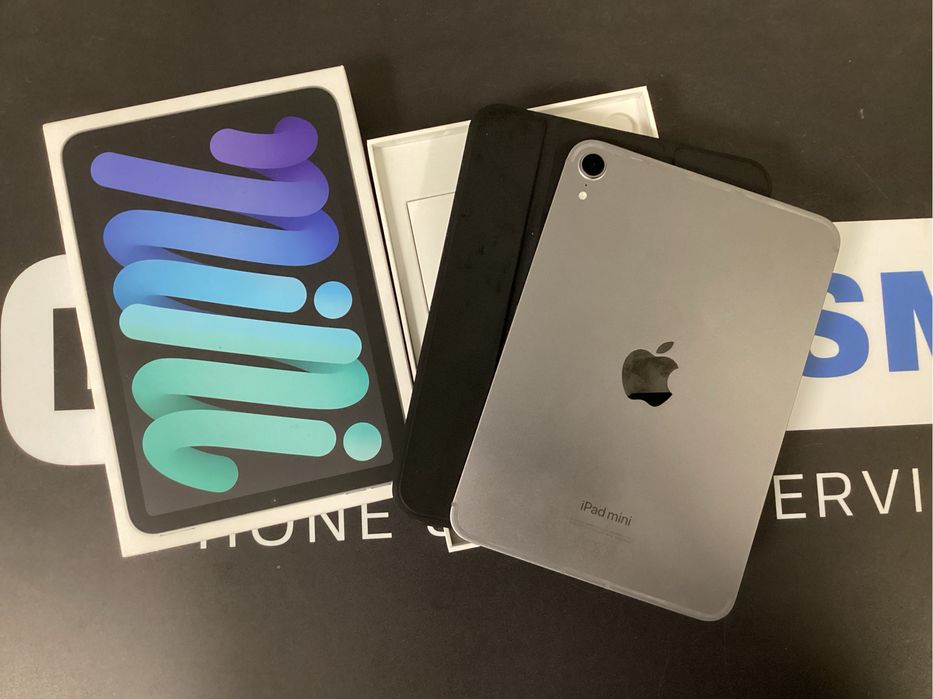 Sklep ladny tablet Apple Ipad Mini 7 128gb lte space gray bateria 100%