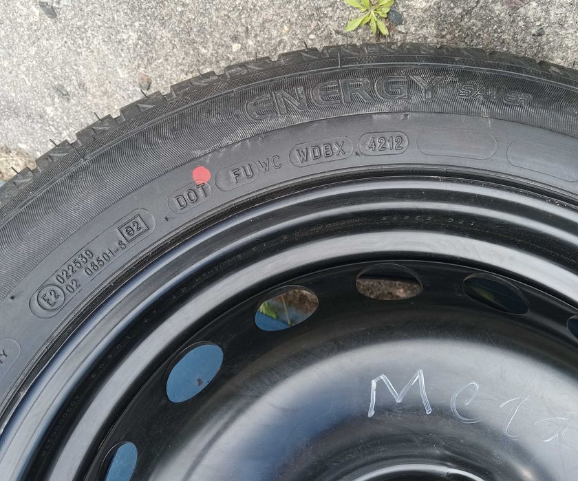Гума 1шт Michelin Energy Saver 205х55 R16 із запаски Renault Megane 3