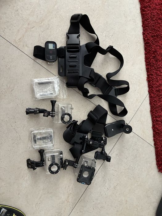 Экшн камеры Go pro 2, geonaute, китайские и аксессуары