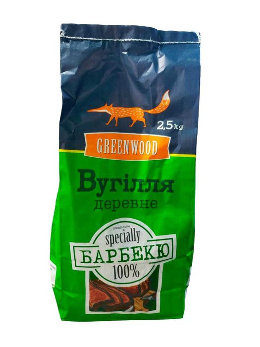 Вугілля деревинне ОПТ  2.5 кг,