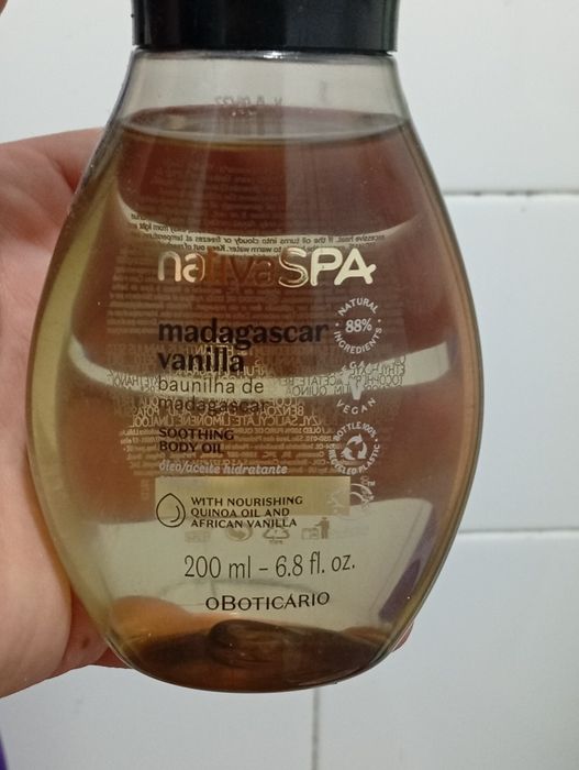 Nativa Spa Óleo Hidratante Corporal Vanilla novo