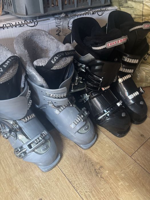 Buty narciarskie i łyżwy