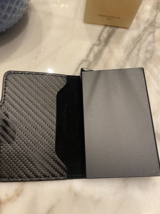 Carteira de fibra de carbono  (personalizavel )