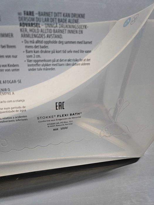 Pack Banheira Stokke Flexi Bath e Assento White