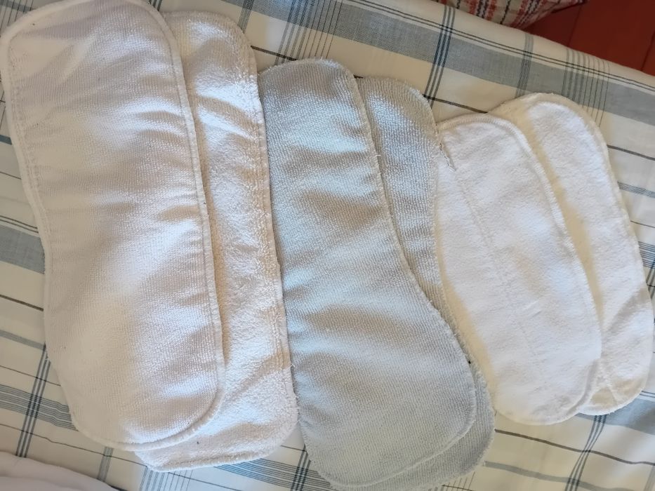 Fraldas reutilizáveis muito estimadas