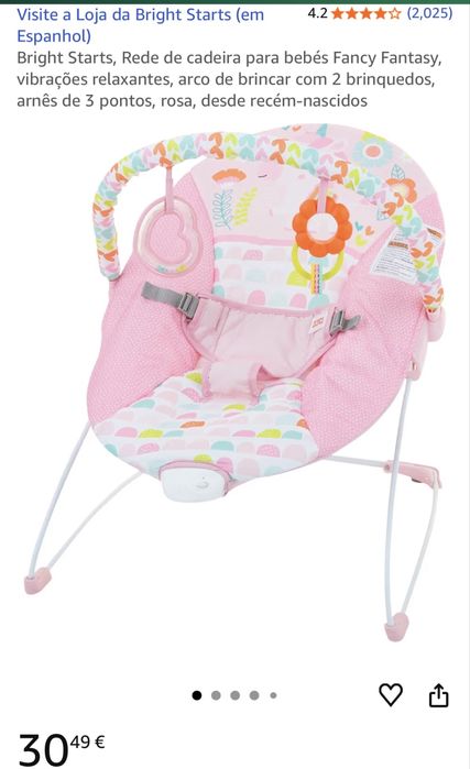 Rede de cadeira para bebé Bright Starts