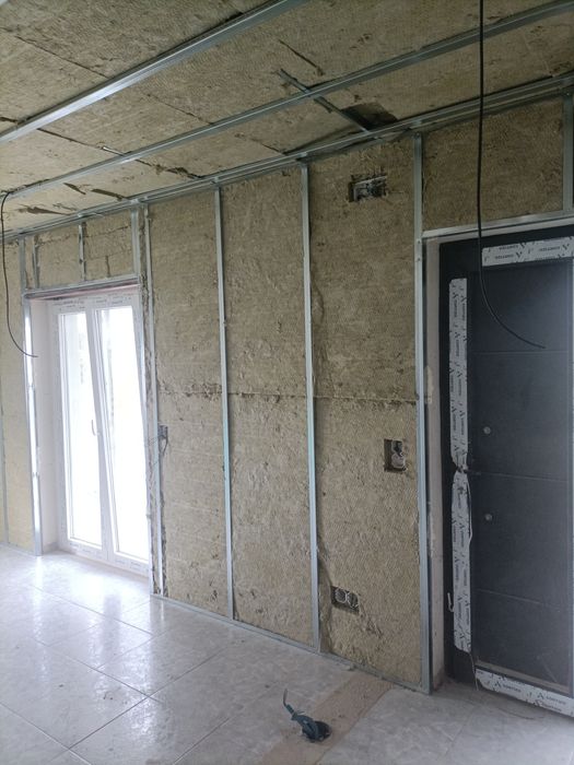 Execução de Tectos falsos e divisórias em Gesso Cartonado