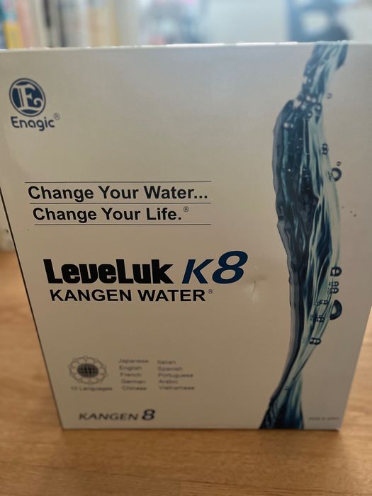 Novo | Filtro de Água Ionizador Enagic Kangen Leveluke K8