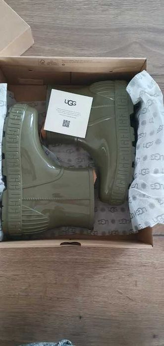 Ugg Kalosze - Drizlita - Nowe - Oryginalne - Khaki 38