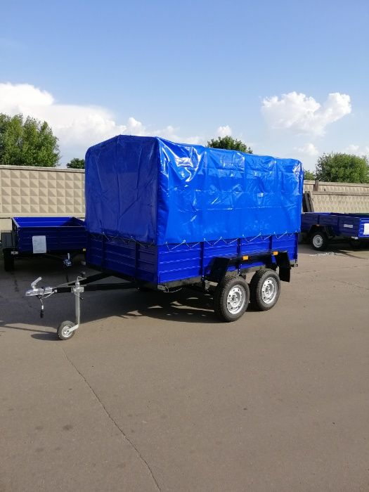 Причіп Двохосний Кремінь+Коріда-Тех. Розстрочка без%! Причеп легковий