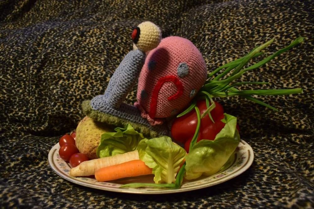 Gacuś przyjaciel spongeboba. Ślimak