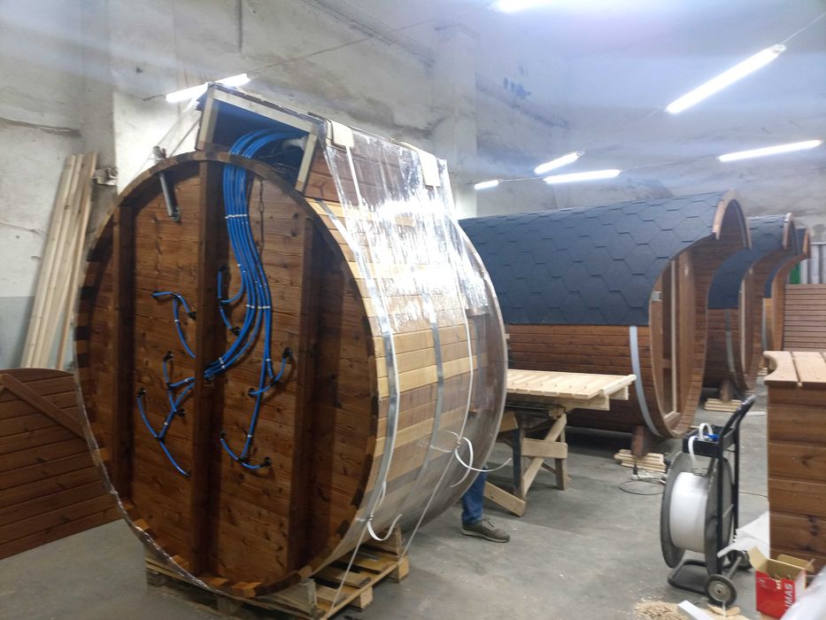 Balia Ogrodowa Bania Kąpielowa Beczka Gorąca od Producenta z Litwy