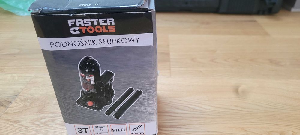 Podnośnik słupkowy 3 t FASTER TOOLS