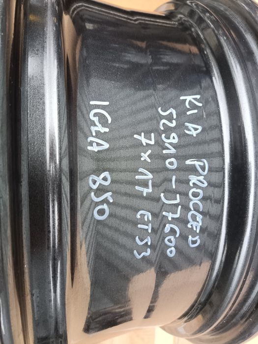 Kia ceed proceed GT felga pojedyncza 17 cali et53 igła wysyłka