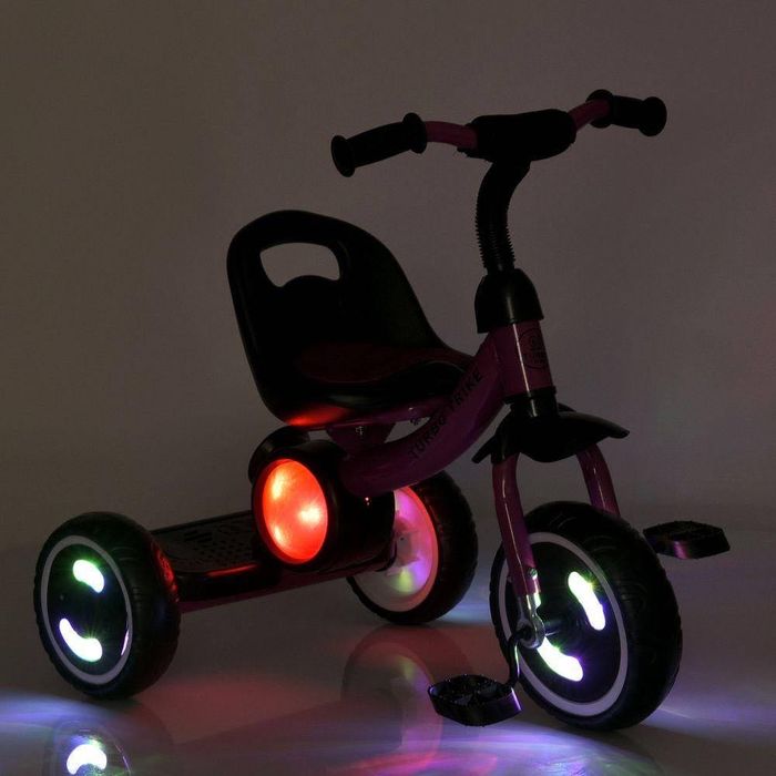 Дитячий триколісний велосипед з музико та світловими ефектами