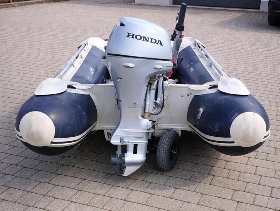 Ponton wędkarski silnik Honda