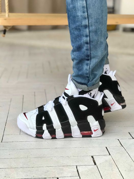 !SALE! Nike Air More Uptempo White Black 36 37 38 39 40 41 42 43 44 45