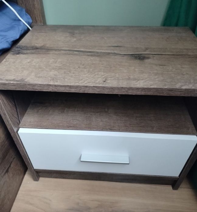 Szafka nocna ( Komoda)Black Red White