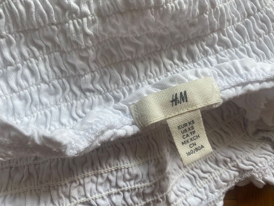 Bluzka H&M biała XS