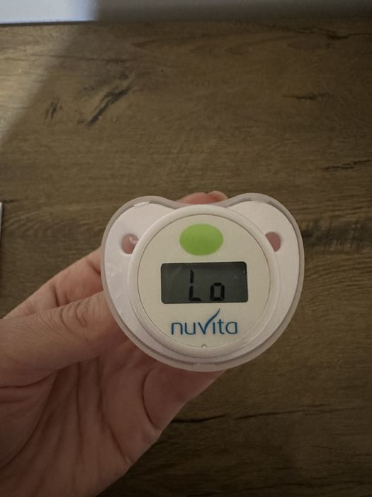 Пустушка Nuvita +термометр 0м+
