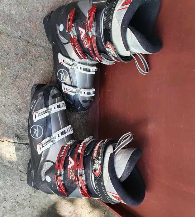 Горнолыжный комплект: Лыжи Atomic 166 см + Ботинки Rossignol 45р.