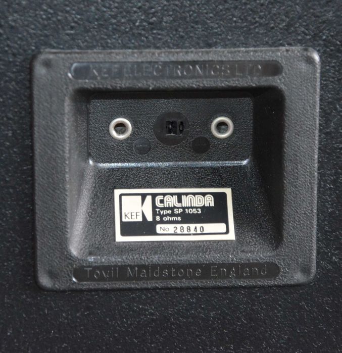 Vintage KEF Calinda SP 1053 kolumny głośnikowe 19kg. 100w lata `70 -te