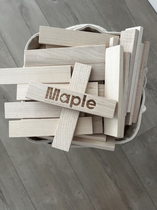 Klocki edukacjne maple
