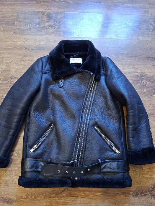 Подовжена дублянка-косуха Zara