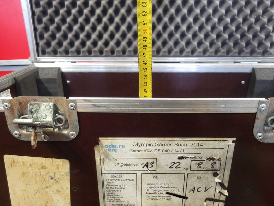 58x23x41 na monitor 24" cale flightcase  KUFEREK skrzynia FAKTURA 2