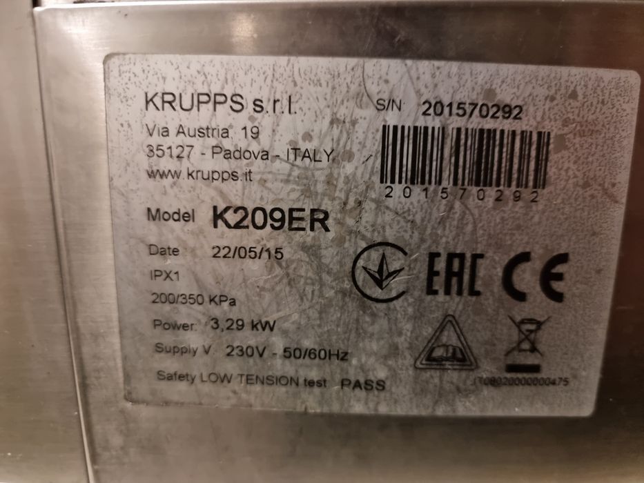 Посудомийка фронтальна Krupps K209ER