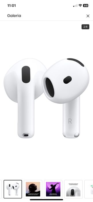 Słuchawki douszne APPLE