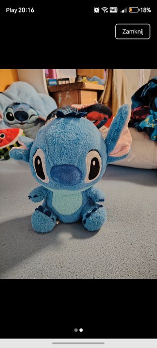 Miś przytulanka stitch