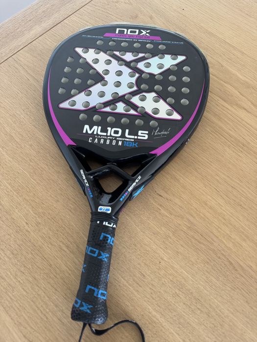 Raquete Padel Nox ML10 Luxury L.5 Carbon 18K