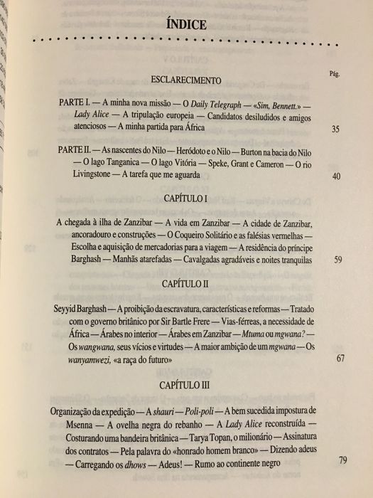 Travessia de África/ Através do Continente Negro