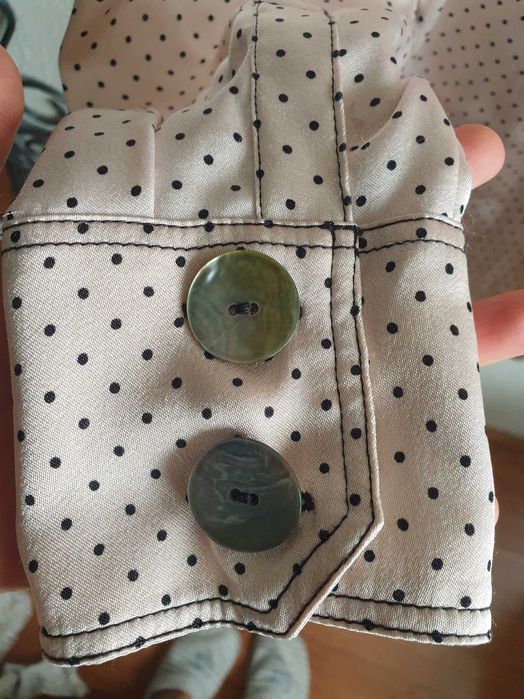Camisa bolinhas Massimo Dutti