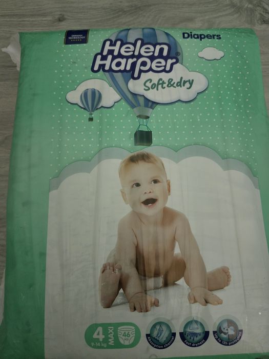 Підгузки Helen Harper 4 розмір 46шт