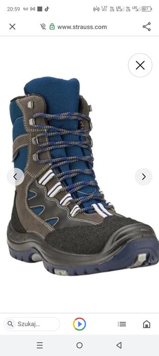 S3 Trzewiki ochronne wysokie Saalbach