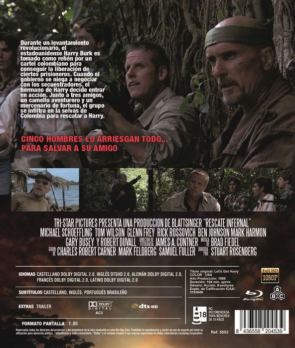 Rescate Infernal/Fogo Contra Fogo (Blu-Ray)-Legendas Brasileiro