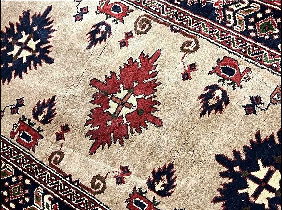 Tapete/Passadeira Oriental ZIEGLER, original do Paquistão, elaborado em lã sobre algodão, dimensões de 273cm x 86 cm
