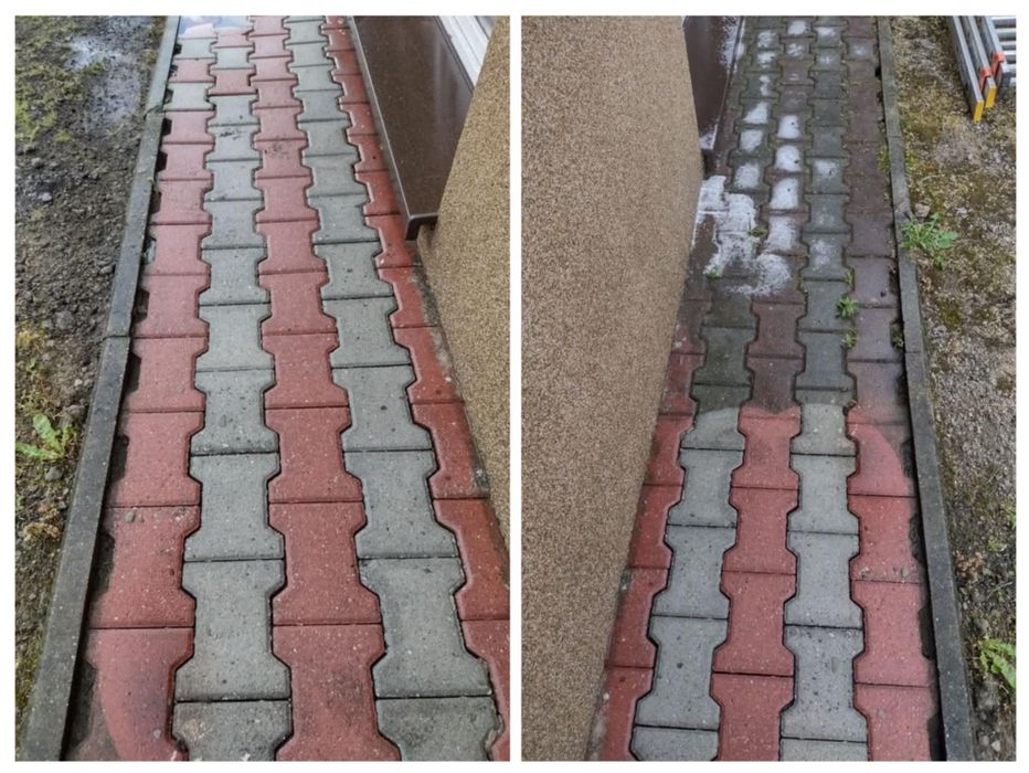 Usługi mycia myjką ciśnieniowa