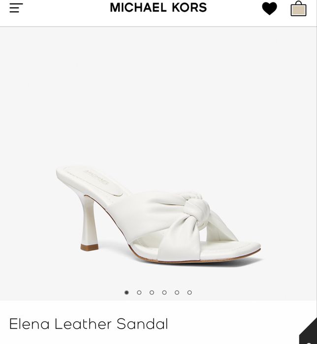 Босоніжки Elena Leather Sandal MICHAEL KORS розмір USA 9