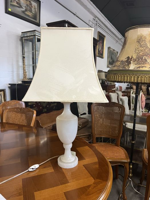 Lampka stołowa na marmurowej podstawie/Raty