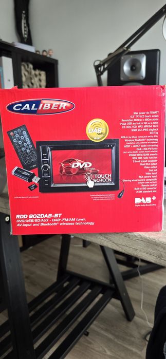 Auto radio 2 DIN Caliber RDD 802AB-BT