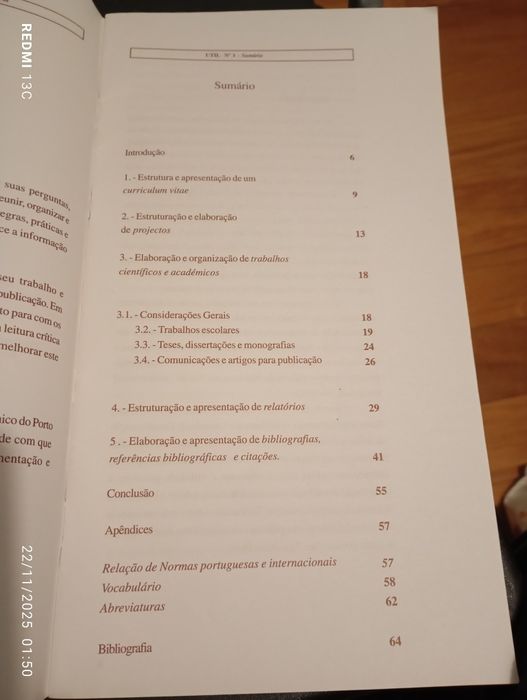 Livros auxiliares