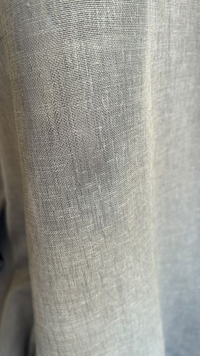 Cortinado de ondas castanho estilo alinhado 3.25m x 2.65m  Oferta calha de teto - como novo