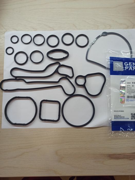 Комплект прокладок теплообмінника Шевроле Лачетті  Опель  GM  55354071