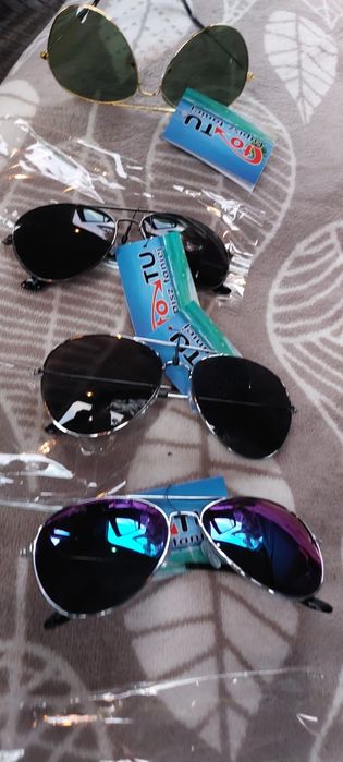 Okulary przeciwsłoneczne lusterka pilotki